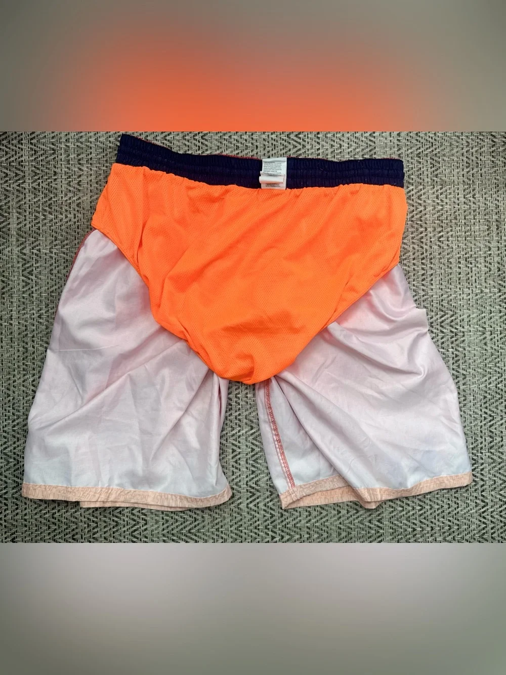 Nike Men’s Large Gradient Just Do It Swim Trunks Mesh Lined Shorts